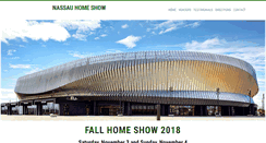 Desktop Screenshot of nassauhomeshow.com