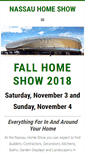 Mobile Screenshot of nassauhomeshow.com